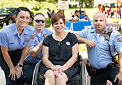 Senator Tartaglione welcomed officers from Philadelphia’s 15th Police District to her Community Picnic