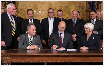 Gov. Tom Wolf Signs House Bill 319