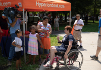 August 8, 2019 – State Sen. Christine Tartaglione’s Community Picnic was a huge hit with the children and their families who gathered at Fairhill Square Park today to delight in free music, hot dogs, soft pretzels, water ice, face painting, and the senator’s popular back-to-school backpack giveaway. Hundreds of youths walked away wearing new school bags on their shoulders and smiles on their faces.