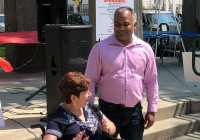 file-3August 8, 2019 – State Sen. Christine Tartaglione’s Community Picnic was a huge hit with the children and their families who gathered at Fairhill Square Park today to delight in free music, hot dogs, soft pretzels, water ice, face painting, and the senator’s popular back-to-school backpack giveaway. Hundreds of youths walked away wearing new school bags on their shoulders and smiles on their faces.