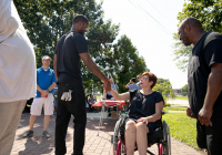 August 22, 2019: Senator Christine M. Tartaglione Hosts Annual Community Picnic at Wissinoming Park.