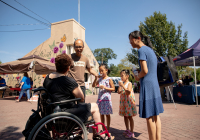 22 de agosto de 2019: La senadora Christine M. Tartaglione organiza un picnic comunitario anual en el parque Wissinoming.