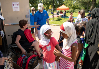 22 de agosto de 2019: La senadora Christine M. Tartaglione organiza un picnic comunitario anual en el parque Wissinoming.