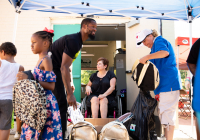 22 de agosto de 2019: La senadora Christine M. Tartaglione organiza un picnic comunitario anual en el parque Wissinoming.