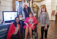 October 3, 2023: Senator Christine Tartaglione  hosted a Disability Awareness Day event in the Capitol rotunda.