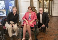 October 3, 2023: Senator Christine Tartaglione  hosted a Disability Awareness Day event in the Capitol rotunda.