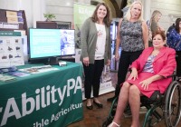 October 3, 2023: Senator Christine Tartaglione  hosted a Disability Awareness Day event in the Capitol rotunda.