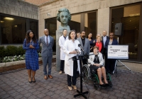 March 18, 2022 – Senator Christine Tartaglione (D-2) was joined by Senator Sharif Street (D-3) and Representative Stephen Kinsey (D-201) to present officials from Einstein Health Network with a $1 million mock check to expand the Emergency Department at Einstein Medical Center Philadelphia.