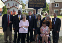 September 12, 2019: Senator Tartaglione helps to dedicate Anna T. Jeanes Historical Marker.