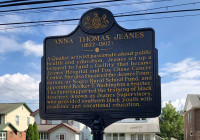 September 12, 2019: Senator Tartaglione helps to dedicate Anna T. Jeanes Historical Marker.