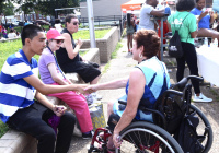 August 16, 2019 – State Senator Christine Tartaglione handed out free backpacks and back-to-school supplies to more than 400 appreciative children at the Lawncrest Recreation Center yesterday as she hosted a Community Picnic at the bustling neighborhood playground for the first time in the 15-year history of her late-summer event series.