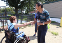 August 16, 2019 – State Senator Christine Tartaglione handed out free backpacks and back-to-school supplies to more than 400 appreciative children at the Lawncrest Recreation Center yesterday as she hosted a Community Picnic at the bustling neighborhood playground for the first time in the 15-year history of her late-summer event series.