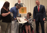 September 8, 2019: Senator Tartaglione honored hero Philadelphia Fire Fighters and Paramedics at the annual Local 22 Recognition Day.