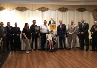 September 8, 2019: Senator Tartaglione honored hero Philadelphia Fire Fighters and Paramedics at the annual Local 22 Recognition Day.