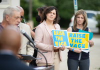 July 9, 2021: Hughes, Tartaglione Mark 15th Anniversary of Minimum Wage Bill with State’s Leaders