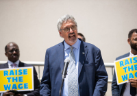 July 9, 2021: Hughes, Tartaglione Mark 15th Anniversary of Minimum Wage Bill with State’s Leaders