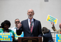 July 9, 2021: Hughes, Tartaglione Mark 15th Anniversary of Minimum Wage Bill with State’s Leaders