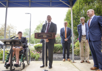 State Senator Christine Tartaglione (D-2nd District) was joined by state Senator Art Haywood (D-4th District) today at MossRehab/Einstein Medical Center-Elkins Park to present a $1 million redevelopment grant to support the expansion of Moss’ Brain Injury Rehabilitation Center.