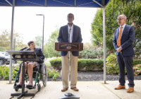 State Senator Christine Tartaglione (D-2nd District) was joined by state Senator Art Haywood (D-4th District) today at MossRehab/Einstein Medical Center-Elkins Park to present a $1 million redevelopment grant to support the expansion of Moss’ Brain Injury Rehabilitation Center.