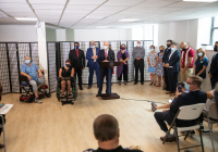 September 16, 2021 – At the request of state Senator Christine Tartaglione, Governor Tom Wolf, state leaders, and local stakeholders visited Philadelphia’s Kensington neighborhood today to assess the devastating effects of the opioid epidemic and to discuss new strategies for ending the crisis while revitalizing the community.