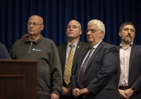 February 5, 2024: Senator Tartaglione joined hundreds of Pennsylvania union representatives and elected officials in a significant gathering to advocate for state-wide workplace safety standards. 