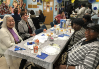 October 18, 2019:  Senator Tartaglione helped the Peter Bressi Northeast Senior Center celebrate its 35th anniversary in a big way on Friday as she announced that the center has been awarded a $100,000 grant from the state to grow its programming for seniors in the Frankford section of Philadelphia.  “This is for all the hard work that you do with such little money,” Senator Tartaglione told dozens of the center’s members during their anniversary lunch. “And you try to expand your services. So this is truly my pleasure.”