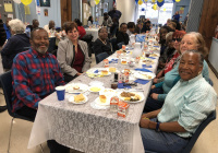 October 18, 2019:  Senator Tartaglione helped the Peter Bressi Northeast Senior Center celebrate its 35th anniversary in a big way on Friday as she announced that the center has been awarded a $100,000 grant from the state to grow its programming for seniors in the Frankford section of Philadelphia.  “This is for all the hard work that you do with such little money,” Senator Tartaglione told dozens of the center’s members during their anniversary lunch. “And you try to expand your services. So this is truly my pleasure.”