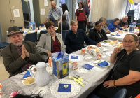 October 18, 2019:  Senator Tartaglione helped the Peter Bressi Northeast Senior Center celebrate its 35th anniversary in a big way on Friday as she announced that the center has been awarded a $100,000 grant from the state to grow its programming for seniors in the Frankford section of Philadelphia.  “This is for all the hard work that you do with such little money,” Senator Tartaglione told dozens of the center’s members during their anniversary lunch. “And you try to expand your services. So this is truly my pleasure.”