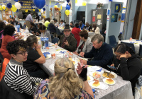 October 18, 2019:  Senator Tartaglione helped the Peter Bressi Northeast Senior Center celebrate its 35th anniversary in a big way on Friday as she announced that the center has been awarded a $100,000 grant from the state to grow its programming for seniors in the Frankford section of Philadelphia.  “This is for all the hard work that you do with such little money,” Senator Tartaglione told dozens of the center’s members during their anniversary lunch. “And you try to expand your services. So this is truly my pleasure.”