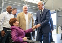 October 14, 2022: Senator Tartaglione joined U.S. Senator Bob Casey and Governor Tom Wolf to announce more than $20 million in grants for PhilaPort’s Tioga Marine Terminal