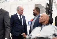 October 14, 2022: Senator Tartaglione joined U.S. Senator Bob Casey and Governor Tom Wolf to announce more than $20 million in grants for PhilaPort’s Tioga Marine Terminal