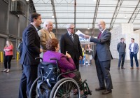 October 14, 2022: Senator Tartaglione joined U.S. Senator Bob Casey and Governor Tom Wolf to announce more than $20 million in grants for PhilaPort’s Tioga Marine Terminal