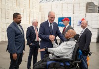 October 14, 2022: Senator Tartaglione joined U.S. Senator Bob Casey and Governor Tom Wolf to announce more than $20 million in grants for PhilaPort’s Tioga Marine Terminal