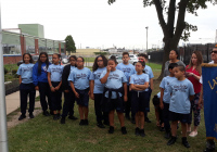 September 16, 2019: Senator Tartaglione attends Puerto Rican flag raising ceremony at Antonia Pantoja Charter School.