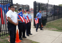 September 16, 2019: Senator Tartaglione attends Puerto Rican flag raising ceremony at Antonia Pantoja Charter School.