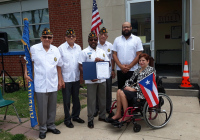 September 16, 2019: Senator Tartaglione attends Puerto Rican flag raising ceremony at Antonia Pantoja Charter School.