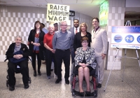 May 23, 2019 – As part of a statewide “RealJobs RealPay” Day of Action, Senator Tartaglione visited La Barberia in Suburban Station and highlighted the benefits of raising the minimum wage.