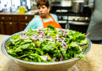 October 11, 2019:  State Senator Christine Tartaglione and state Representative Angel Cruz battled to a split decision in their cook-off at Ronald McDonald House in North Philadelphia.