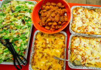 October 11, 2019:  State Senator Christine Tartaglione and state Representative Angel Cruz battled to a split decision in their cook-off at Ronald McDonald House in North Philadelphia.