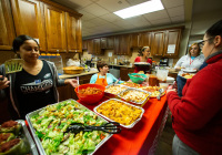 October 11, 2019:  State Senator Christine Tartaglione and state Representative Angel Cruz battled to a split decision in their cook-off at Ronald McDonald House in North Philadelphia.