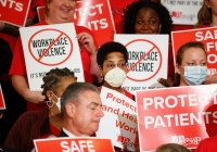 June 14, 2022: Senator Tartaglione attends a Nurses Safe Staffing Rally hosted by PASNAP  in Harrisburg.