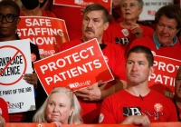 June 14, 2022: Senator Tartaglione attends a Nurses Safe Staffing Rally hosted by PASNAP  in Harrisburg.