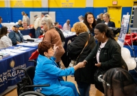 October 20, 2023: Senator Tartaglione hosts her final Senior Fair of the year at the Juniata Boys and Girls Club.