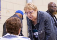 October 3, 2019:  Hundreds of Northeast Philadelphia-area senior citizens and their caregivers joined State Senator Christine M. Tartaglione for her Senior Expo today as she brought the annual event series to the Lawncrest Recreation Center for the first time in its more than 20-year history. Eager attendees collected valuable information from more than 50 vendors about topics ranging from health care to financial services to crime prevention.