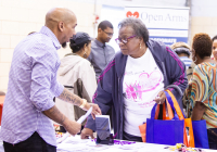 October 3, 2019:  Hundreds of Northeast Philadelphia-area senior citizens and their caregivers joined State Senator Christine M. Tartaglione for her Senior Expo today as she brought the annual event series to the Lawncrest Recreation Center for the first time in its more than 20-year history. Eager attendees collected valuable information from more than 50 vendors about topics ranging from health care to financial services to crime prevention.