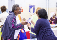 October 3, 2019:  Hundreds of Northeast Philadelphia-area senior citizens and their caregivers joined State Senator Christine M. Tartaglione for her Senior Expo today as she brought the annual event series to the Lawncrest Recreation Center for the first time in its more than 20-year history. Eager attendees collected valuable information from more than 50 vendors about topics ranging from health care to financial services to crime prevention.