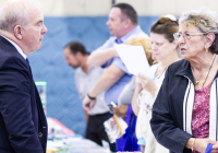 October 3, 2019:  Hundreds of Northeast Philadelphia-area senior citizens and their caregivers joined State Senator Christine M. Tartaglione for her Senior Expo today as she brought the annual event series to the Lawncrest Recreation Center for the first time in its more than 20-year history. Eager attendees collected valuable information from more than 50 vendors about topics ranging from health care to financial services to crime prevention.