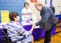 October 3, 2019:  Hundreds of Northeast Philadelphia-area senior citizens and their caregivers joined State Senator Christine M. Tartaglione for her Senior Expo today as she brought the annual event series to the Lawncrest Recreation Center for the first time in its more than 20-year history. Eager attendees collected valuable information from more than 50 vendors about topics ranging from health care to financial services to crime prevention.