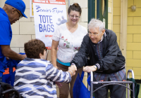 October 3, 2019:  Hundreds of Northeast Philadelphia-area senior citizens and their caregivers joined State Senator Christine M. Tartaglione for her Senior Expo today as she brought the annual event series to the Lawncrest Recreation Center for the first time in its more than 20-year history. Eager attendees collected valuable information from more than 50 vendors about topics ranging from health care to financial services to crime prevention.