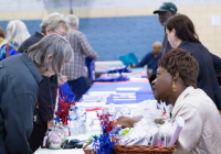 October 3, 2019:  Hundreds of Northeast Philadelphia-area senior citizens and their caregivers joined State Senator Christine M. Tartaglione for her Senior Expo today as she brought the annual event series to the Lawncrest Recreation Center for the first time in its more than 20-year history. Eager attendees collected valuable information from more than 50 vendors about topics ranging from health care to financial services to crime prevention.